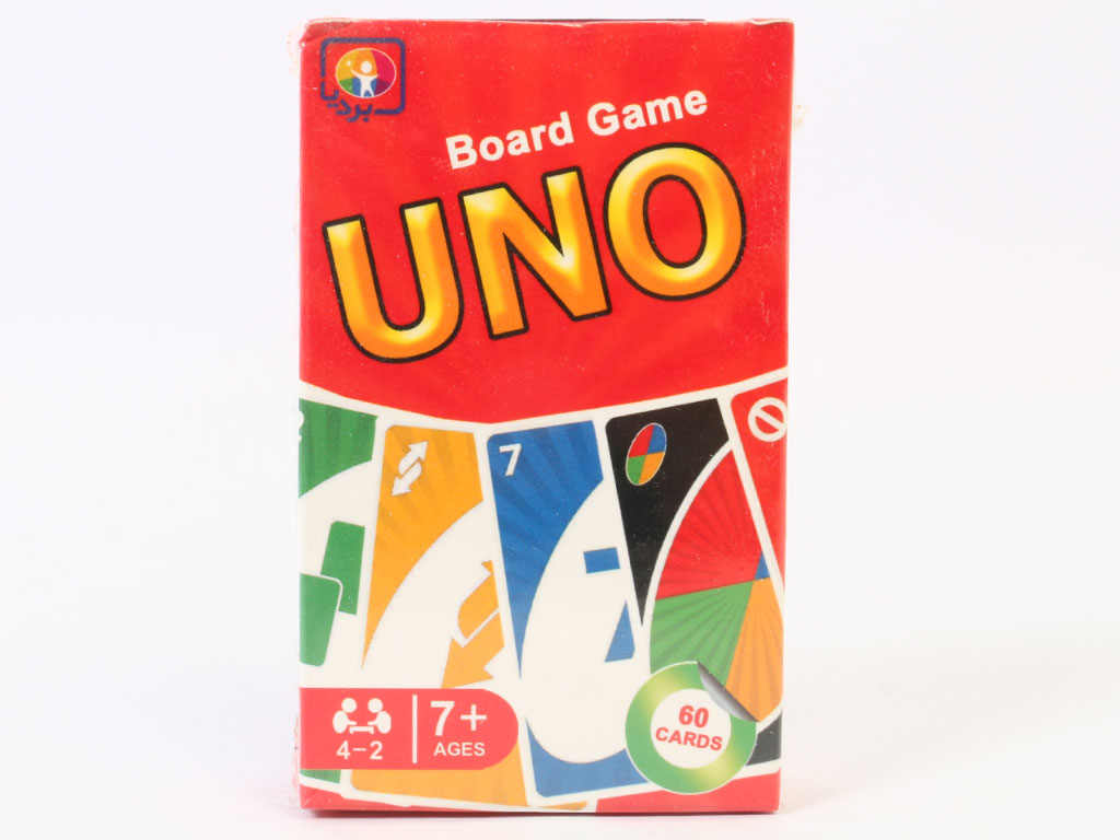 خرید آنلاین بازی فکری 60 کارتی اونو UNO بردیا