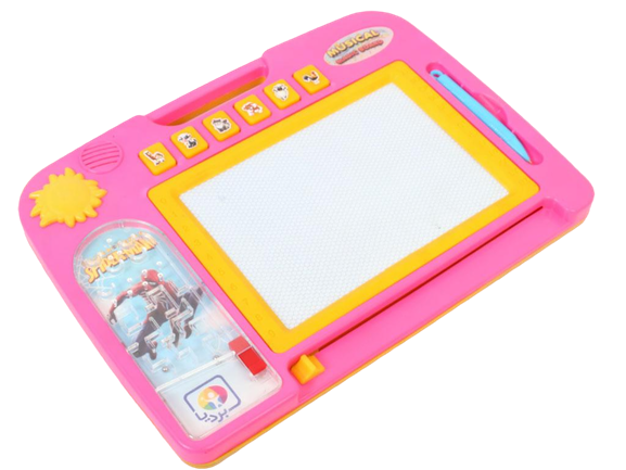 تخته مغناطیسی جادویی موزیکال دارای وایت برد و بازی ماز بردیا bardiya