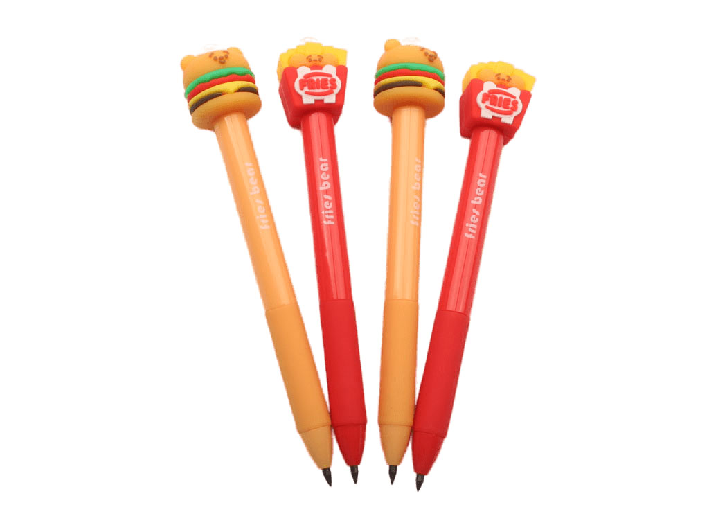 مداد جادویی همبرگر و سیب زمینی سرخ شده