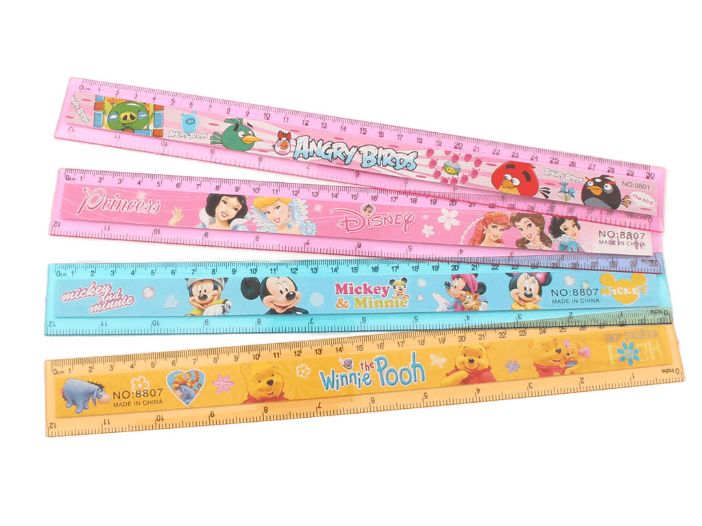 خط کش 30 سانت طلقی