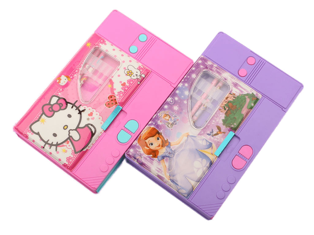 جامدادی کتابی دکمه ای