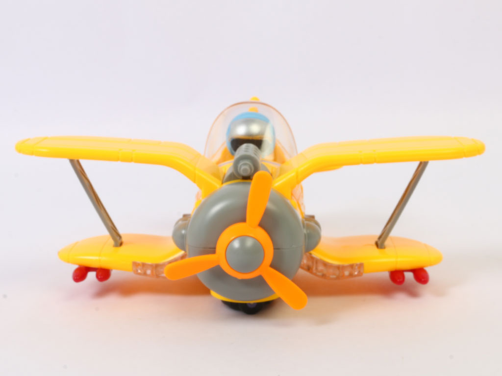خرید اینترنتی هواپیمای فانتزی موزیکال، حرکتی و چراغدار اسباب بازی مدل هواپیمای ملخ دار