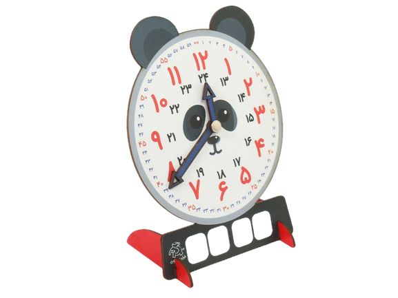 ساعت آموزشی وایت بردی طرح پاندا برند فیل و فنجون