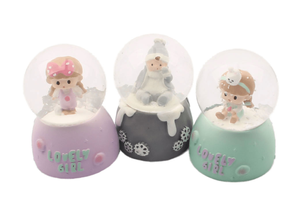 گوی شیشه ای چراغ دار (سایز کوچک)