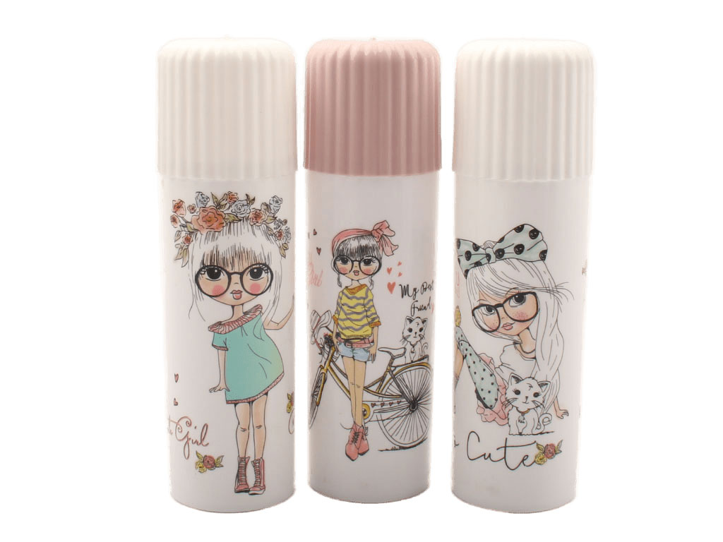 باکس استوانه ای چند کاره طرح دخترانه