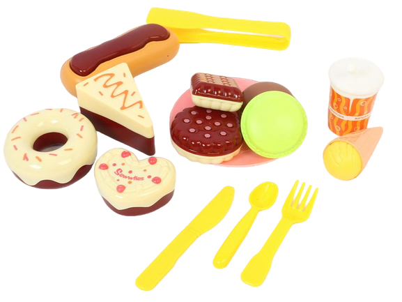 ست دسر و بستنی 15 تکه اسباب بازی