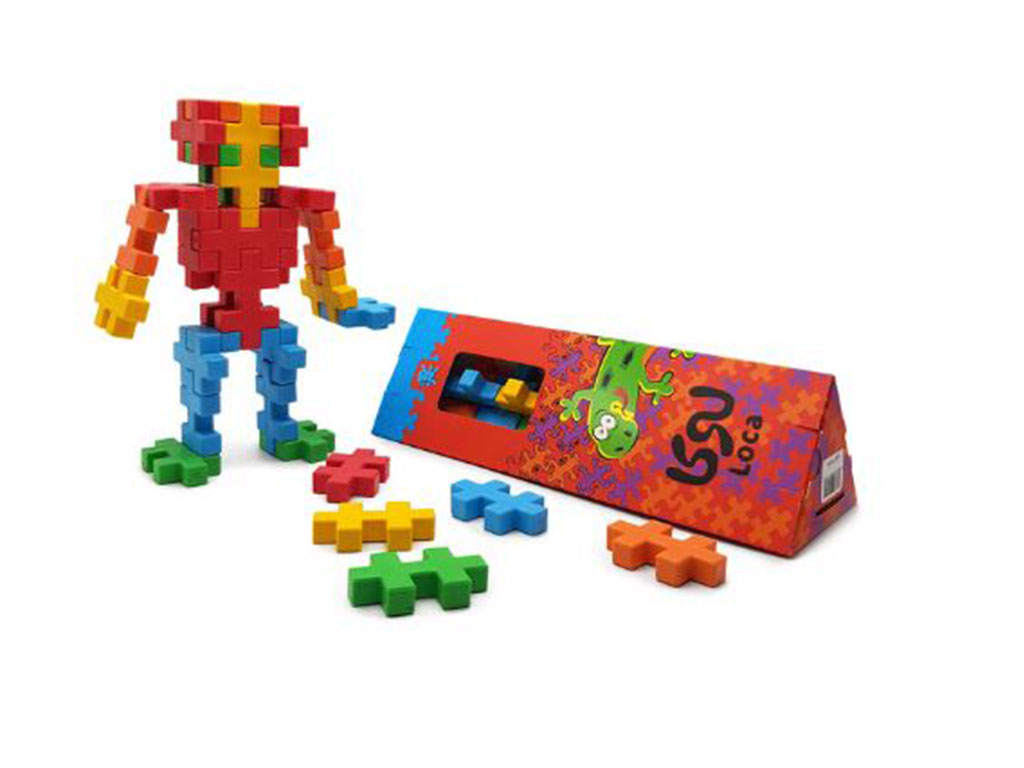 بازی ساختنی لوکا 30 قطعه هوپا hoopa