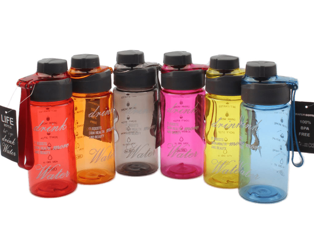 قمقمه طلق  شیشه ای (بدون نی)