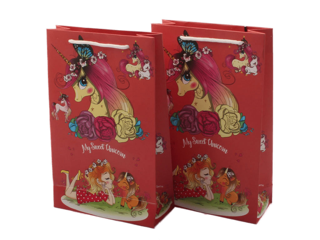 پاکت هدیه اسب تک شاخ (سایز متوسط)