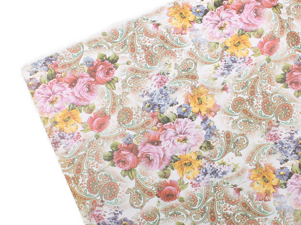 کاغذ کادو طرح گل