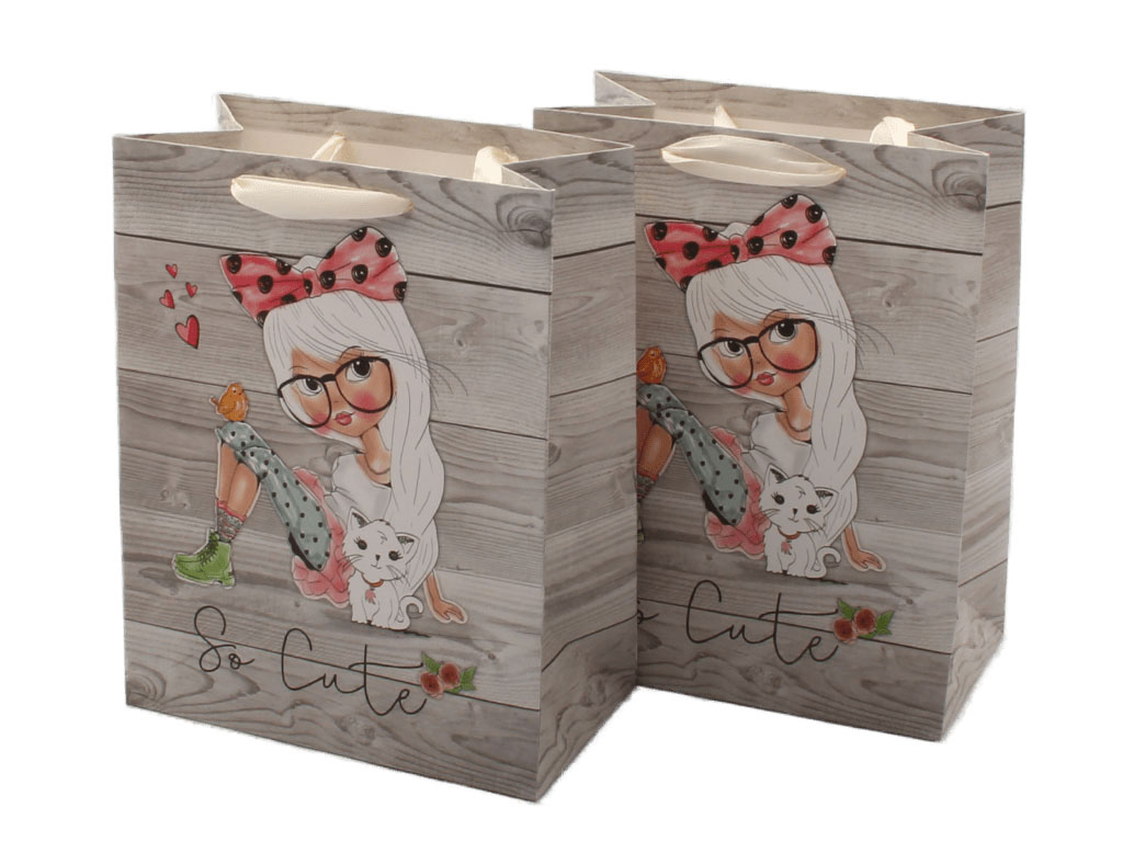 پاکت هدیه دخترانه (سایز متوسط)