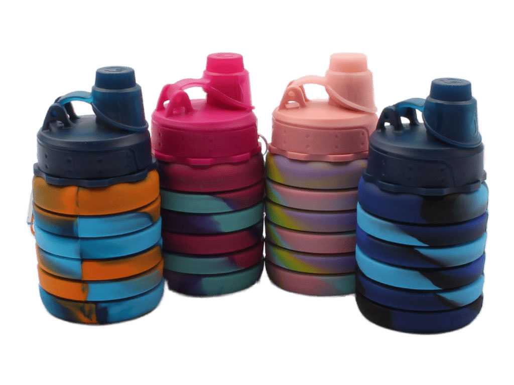 قمقمه تاشو سیلیکونی 500 میل