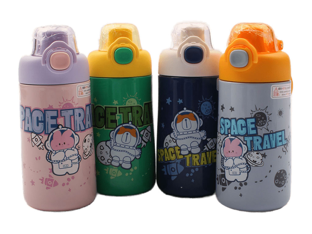 قمقمه استیل فضانورد 380 میل (بدون نی)