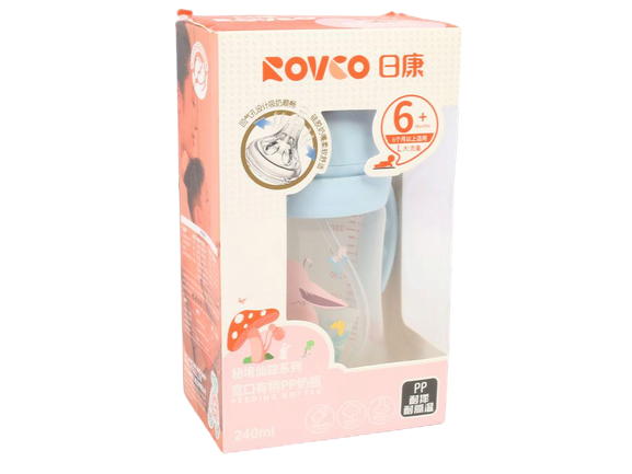 شیشه شیر نوزادی 240 میلی لیتری رووکو rovco