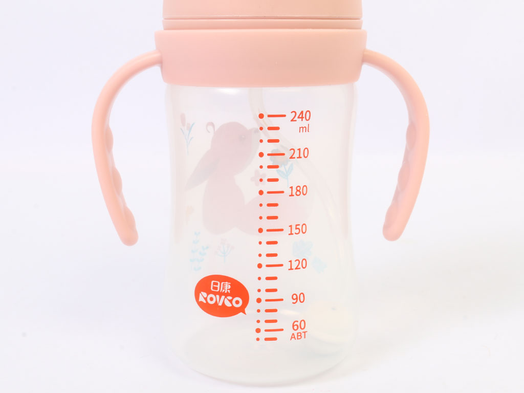 خرید آنلاین شیشه شیر نوزادی 240 میلی لیتر رووکو rovco