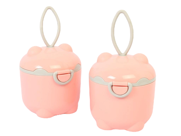 ظرف ذخیره شیر خشک پیمانه دار نوزادی و انبار غذای کودک