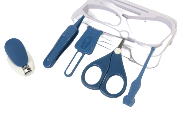 ست ناخن گیر 5 تکه نوزادی مدل قاب دار