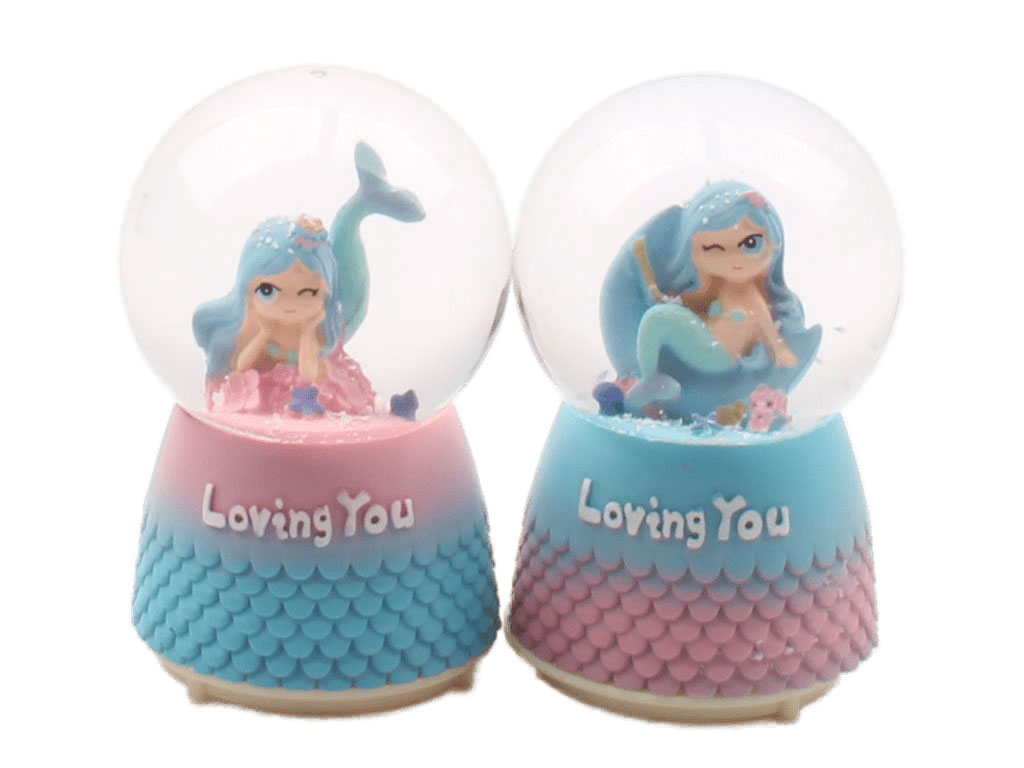 گوی شیشه ای موزیکال پری دریایی