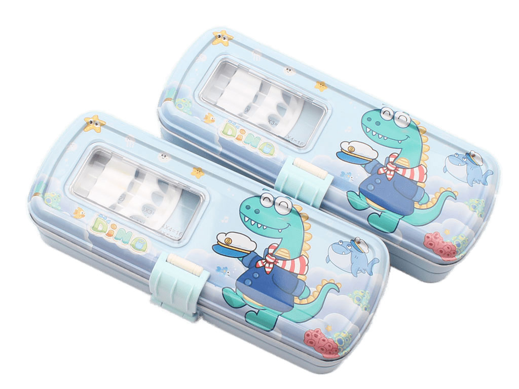 جامدادی فلزی سه طبقه دایناسور