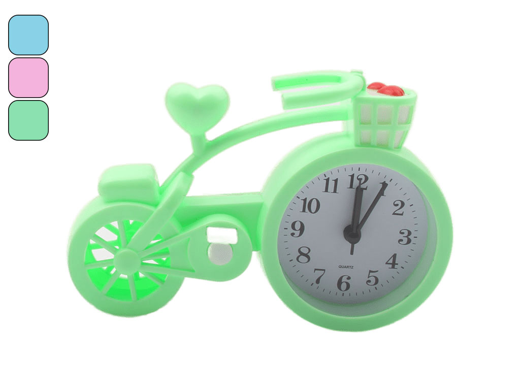 ساعت رومیزی طرح دوچرخه