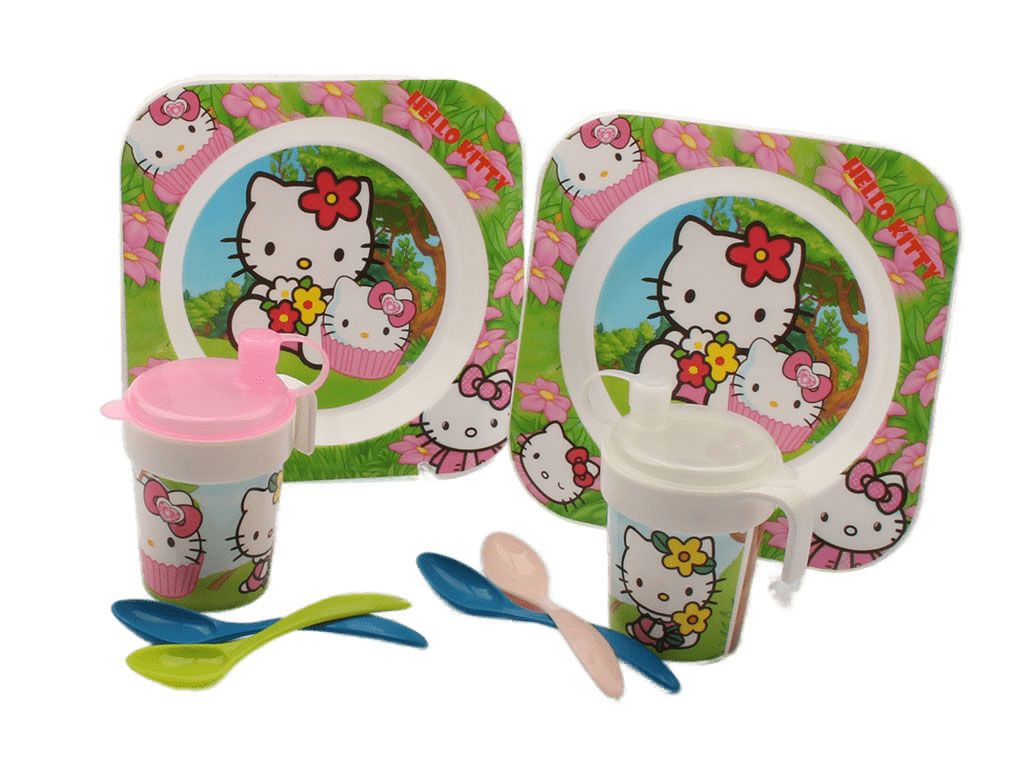 ست غذاخوری هلوکیتی (4 تکه)