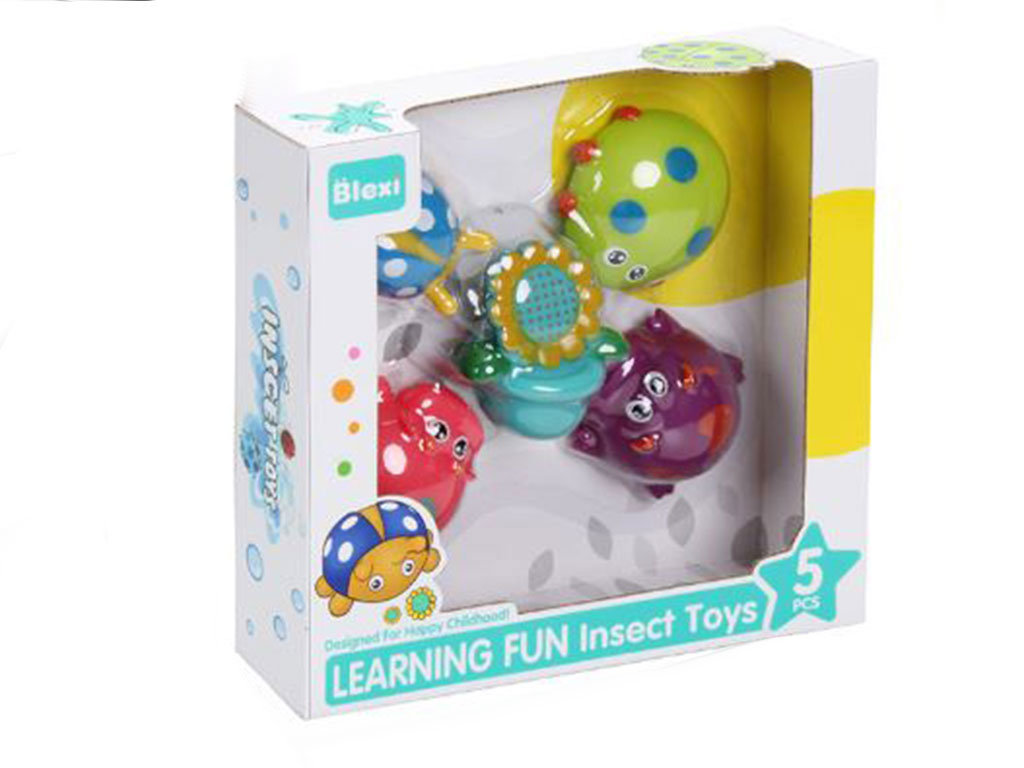 پوپت حمام عروسکی نوزادی 5 عددی مدل جعبه ای