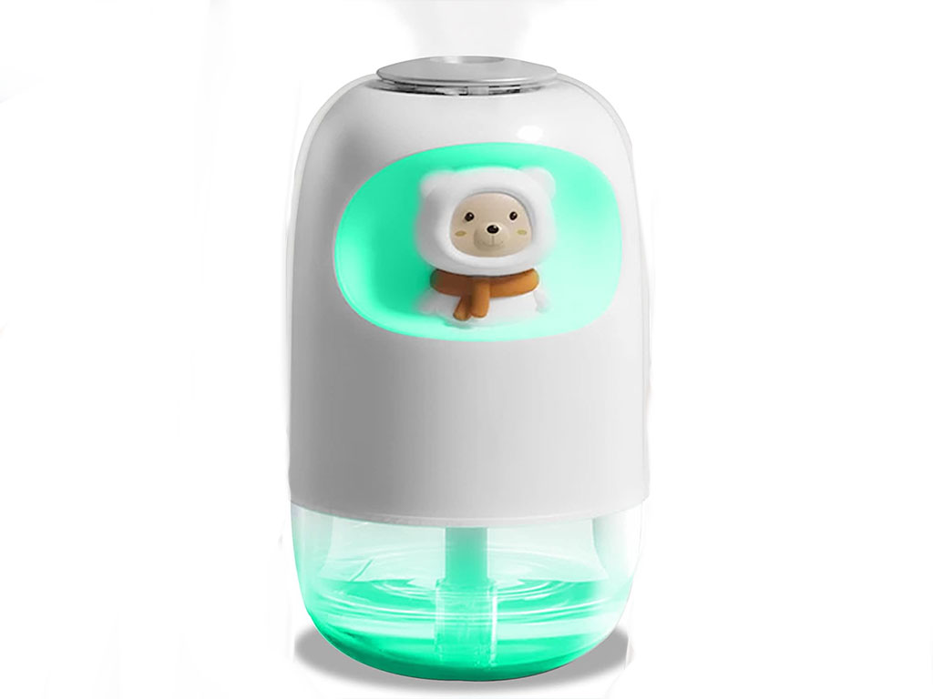 دستگاه بخور سرد عروسکی اتاق نوزاد و کودک دارای چراغ خواب