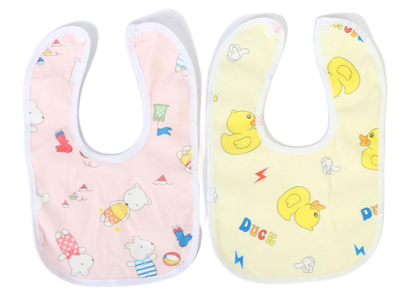 پیشبند نوزادی دخترانه طرحدار