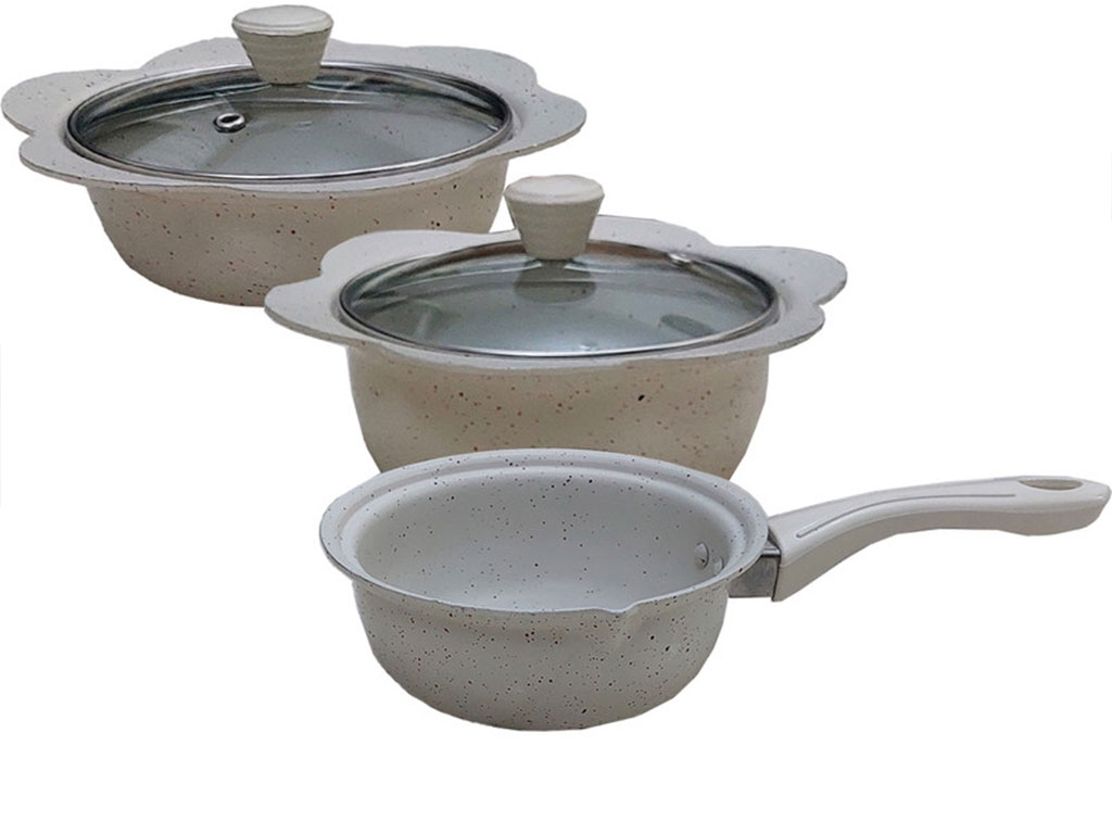 سرویس پخت و پز 5 پارچه کودک طرح گل هسل hessel