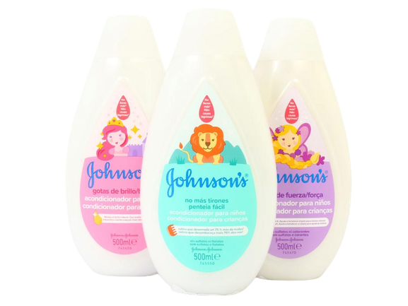 شامپو سر کودک در مدل های مختلف 500 میل جانسون johnsons