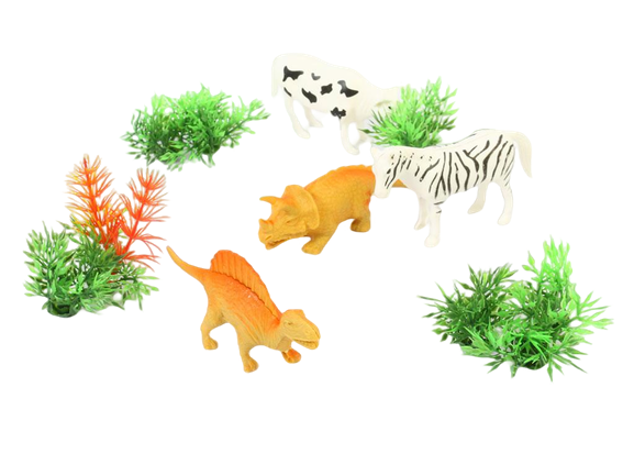 فیگور دایناسور و حیوانات مجموعه 7 عددی
