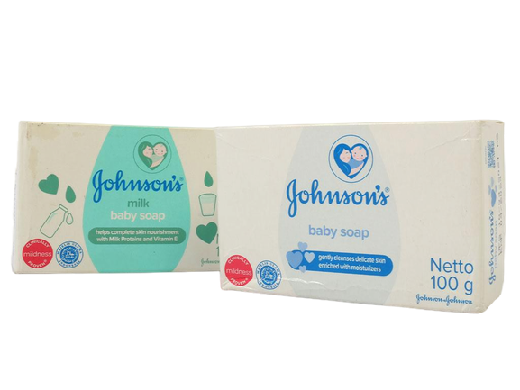 صابون کودک جانسون  johnsons وزن 100 گرم