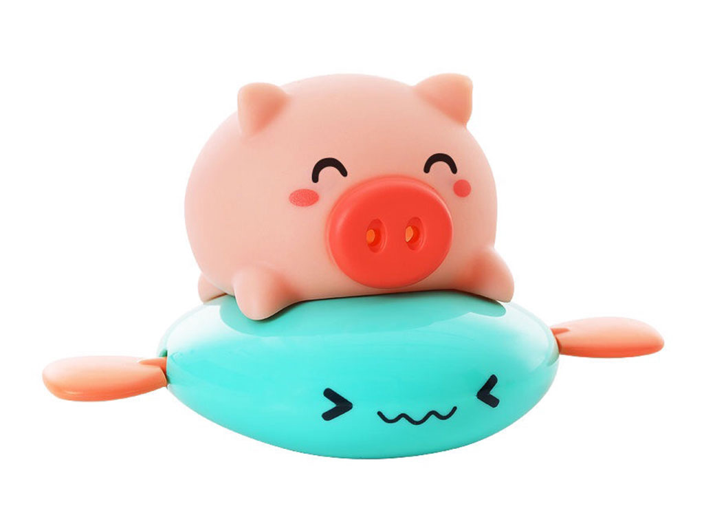 پوپت حمام نوزادی شناگر مدل کوکی نخ کش و آب پران