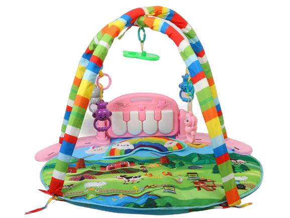 تشک بازی نوزادی موزیکال دارای پیانو وورد دریم world dream