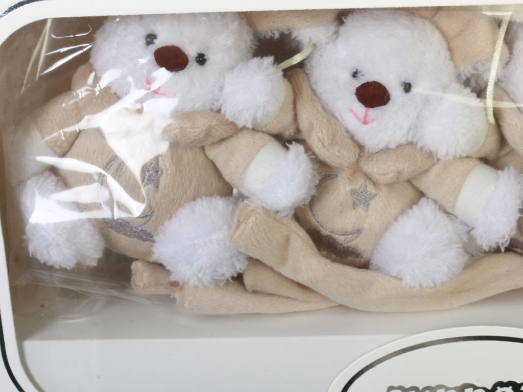 آویز تخت موزیکال نوزادی با عروسک های طرح خرس سانوزی sunozzy