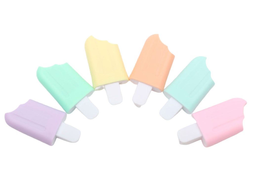 مینی هایلایتر بستنی چوبی (6 رنگ)