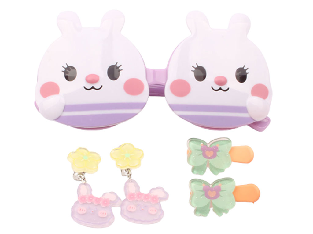 ست عینک آفتابی و گلسر