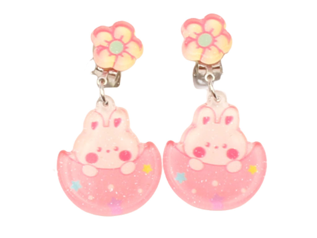 گوشواره فانتزی کلیپسی (تنوع رنگ و طرح)