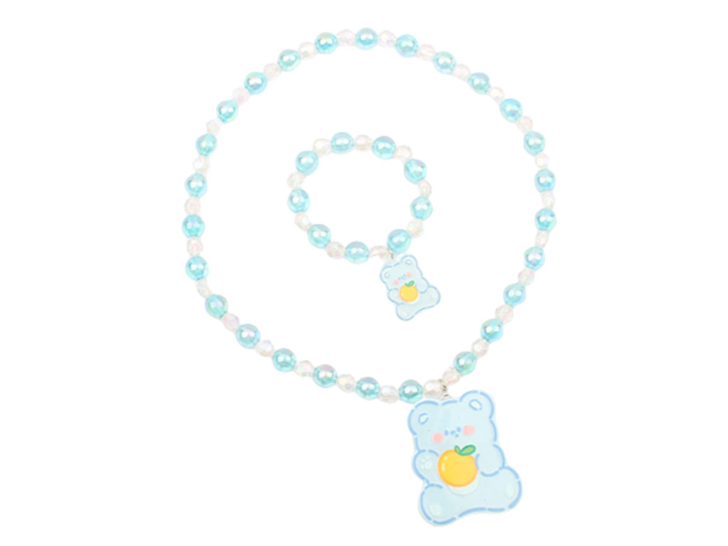 ست دستبند و گردنبند چراغ دار عروسکی