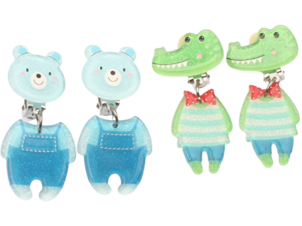 گوشواره فانتزی کلیپسی (تنوع رنگ و طرح)