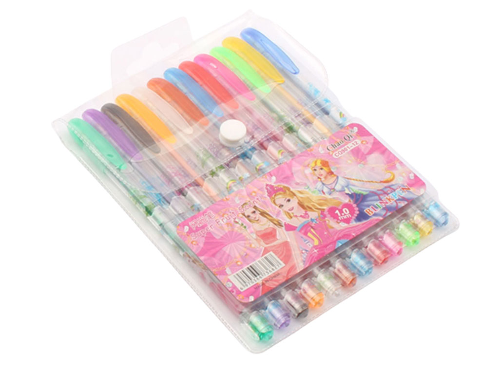 خودکار اکلیلی 12 رنگ