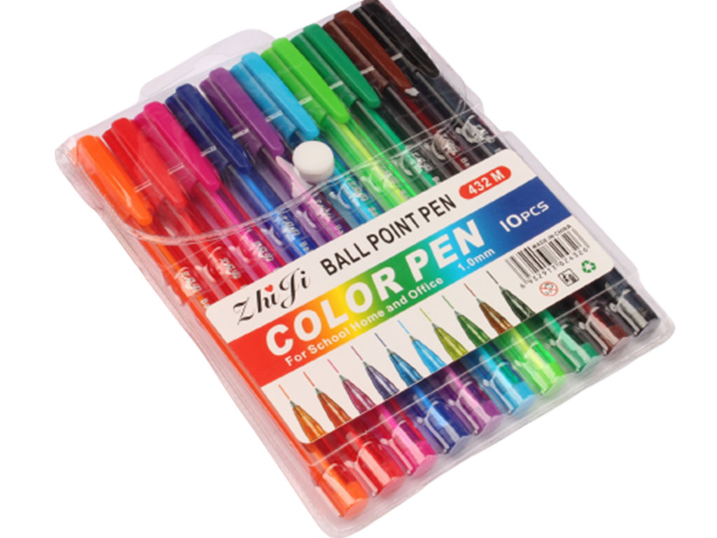 خودکار رنگی 10 عددی