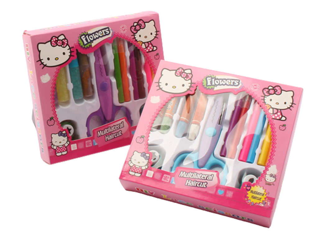 ست قیچی هلوکیتی (18 تکه)