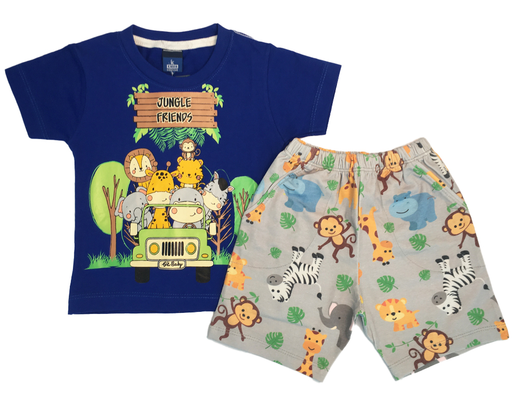 تیشرت و شلوارک راحتی پسرانه کارینا karina