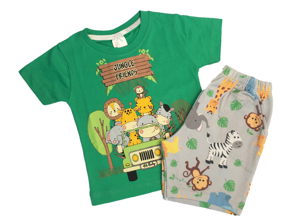 تیشرت و شلوارک راحتی پسرانه کارینا karina