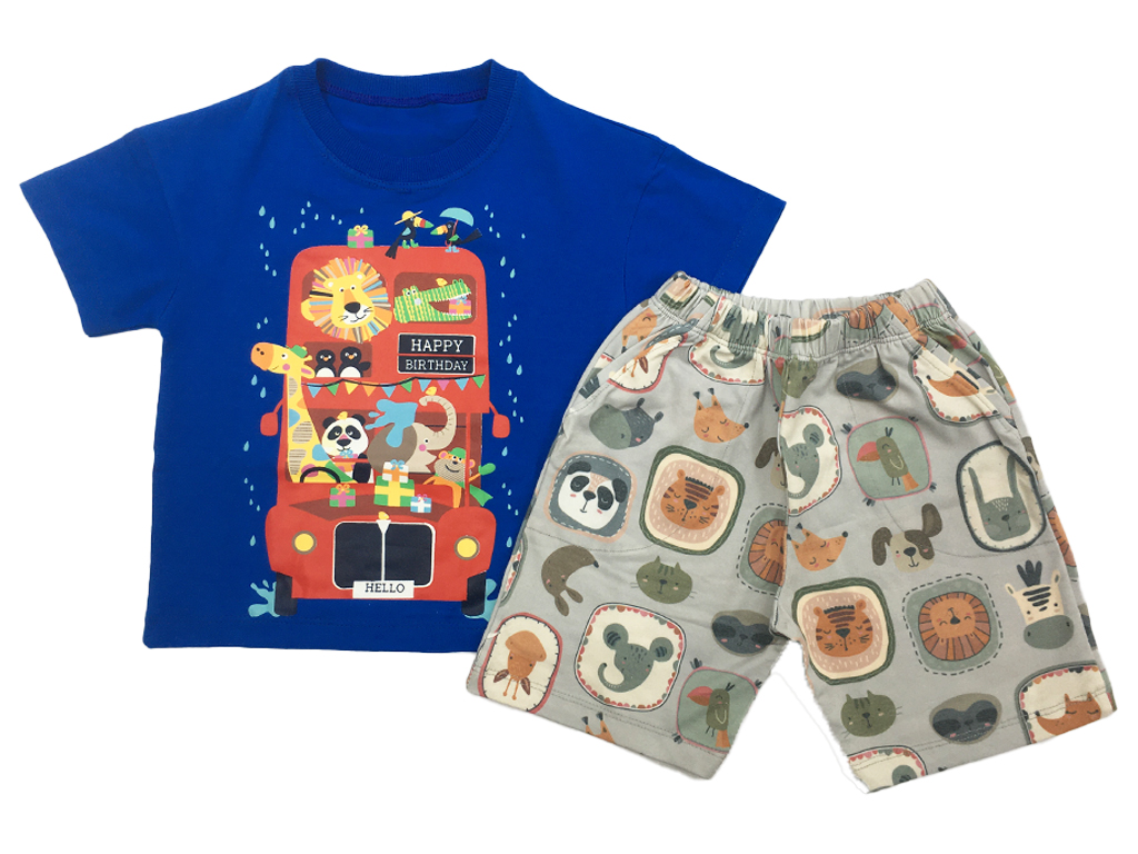 تیشرت و شلوارک راحتی پسرانه کارینا karina