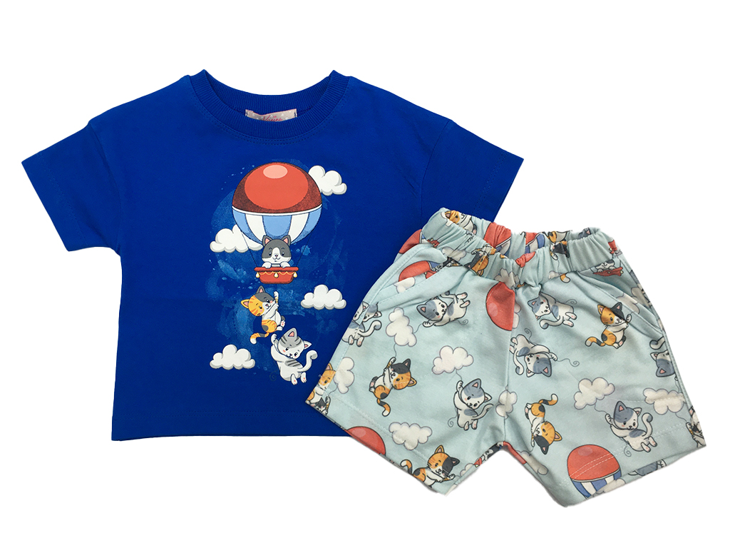 تیشرت و شلوارک راحتی پسرانه کارینا karina