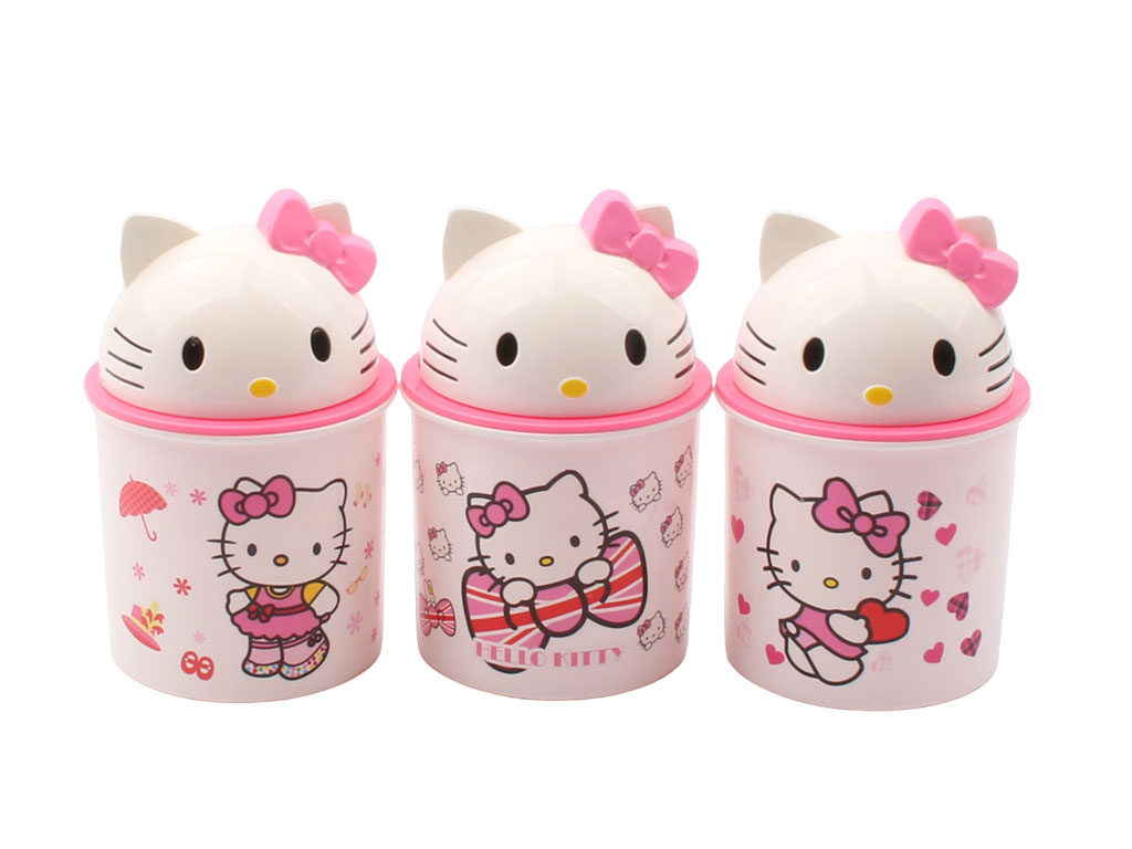 سطل زباله هلوکیتی Hello kitty