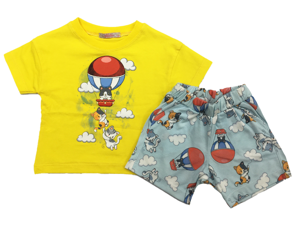 تیشرت و شلوارک راحتی بچه گانه کارینا karina