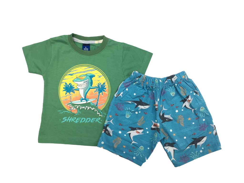 تیشرت و شلوارک راحتی پسرانه کارینا karina